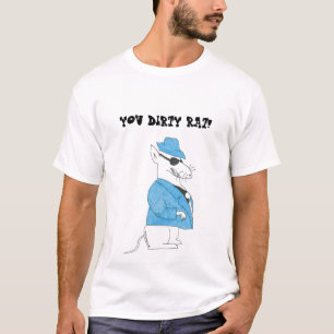 DU SMUTSAR NER RÅTTAN! T SHIRT