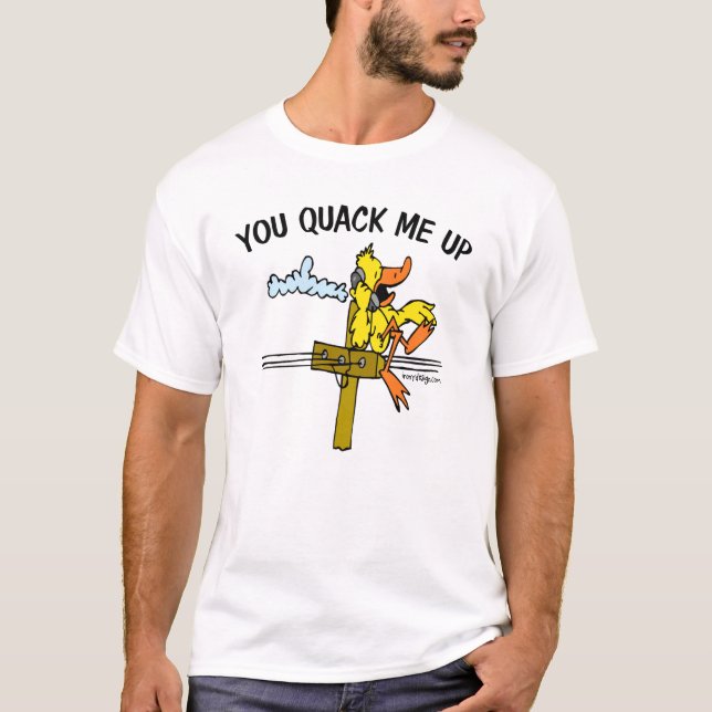 Du snattrar mig upp tee (Framsida)