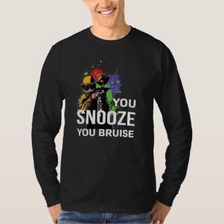 Du snosar dig Bruise Paintball Fantastisk Paintbal T Shirt