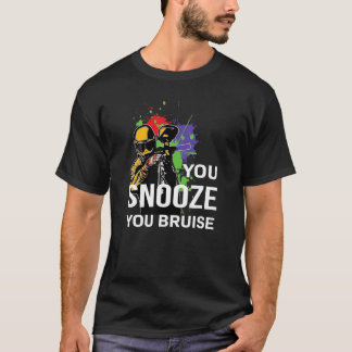 Du snosar dig Bruise Paintball Fantastisk Paintbal T Shirt