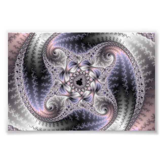 Du snurra mig runda - Fractal Art Fototryck (Framsidan)