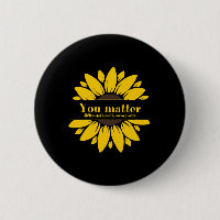 Du Solros Mental Health Awareness Sticker