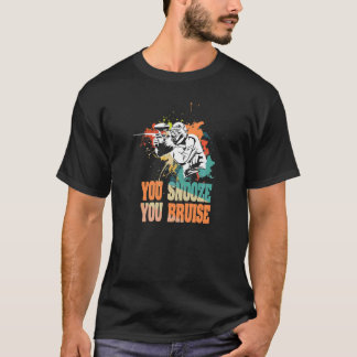 Du Somnar Du Blir Kontad Citat För Paintball T Shirt