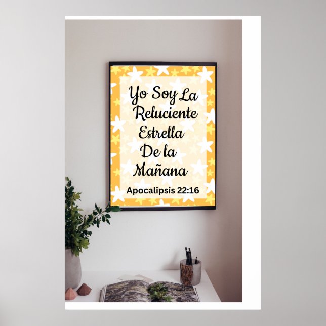 Du Soy La Luciente Estrella De La Mañana Poster (Framsidan)