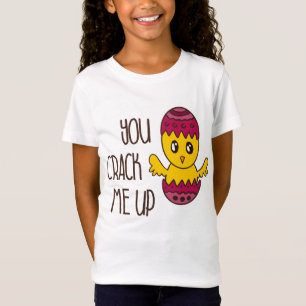 Du spränger mig Påsk Chick, Teckning Cute T Shirt