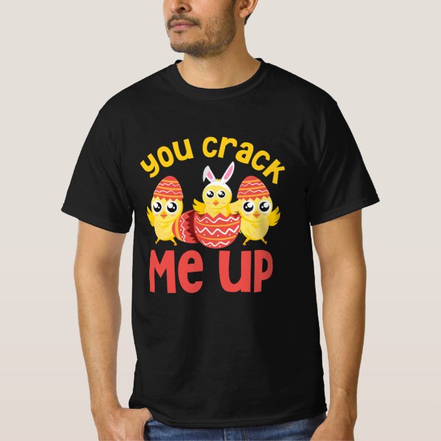 Du spränger mig Påsk Chickar T Shirt (Framsida)