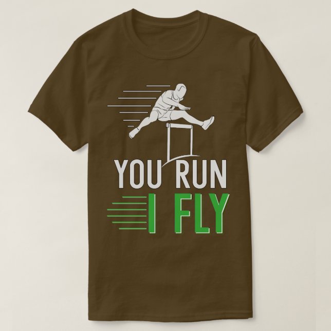Du Springa I Fly T Shirt (Design framsida)