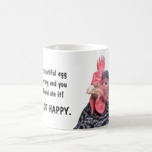 Du stal min ägg och åt det - Grumpy höna Kaffemugg
