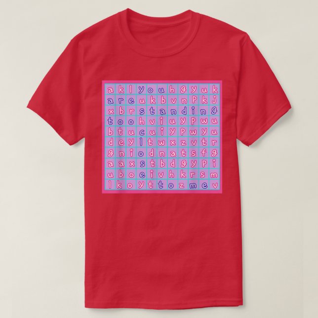 Du står för nära t shirt (Design framsida)