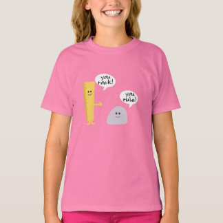 Du sten att du styr babydoll passande-flickor... t shirt