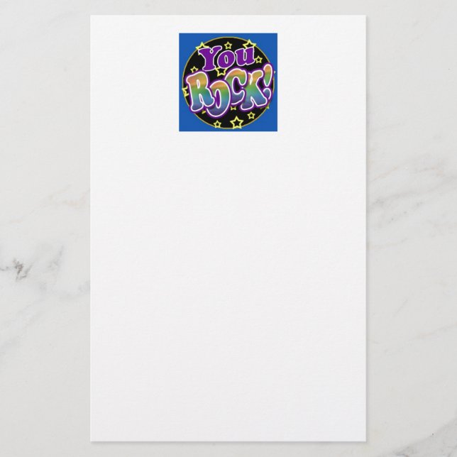 Du Sten! Brevpapper (Framsida)