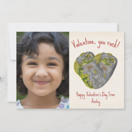 Du Sten Classroom Valentine Photo Kort
