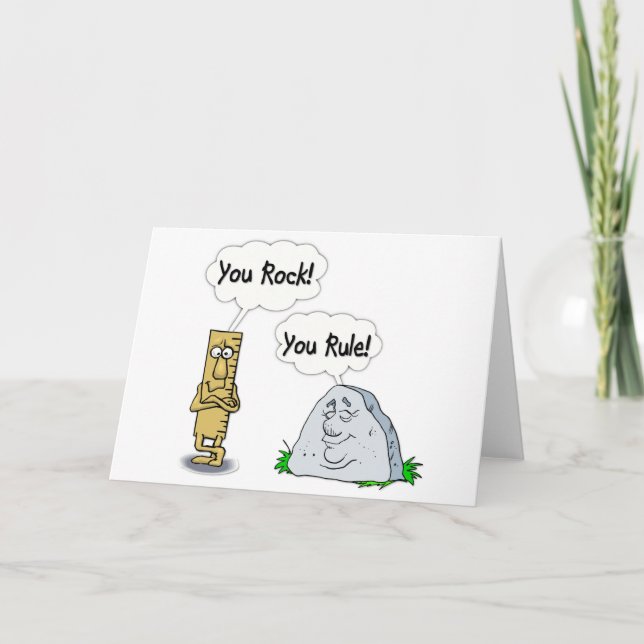 Du, Sten, din regel Kort (Framsida)