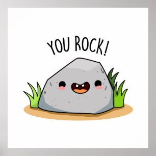 Du Sten Funny Geology Pun Poster