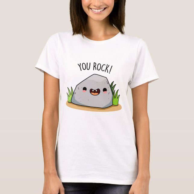 Du Sten Funny Geology Pun T Shirt (Framsida)