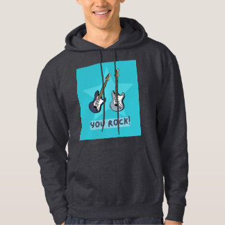"Du sten!" Gitarhova för musiken fläkt! Hoodie