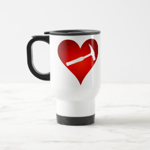 Du Sten min värld: Sten Hammer Heart Resemugg