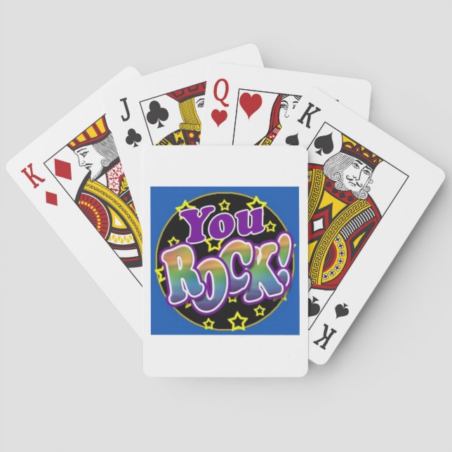 Du Sten! Spel Kort (Baksidan)