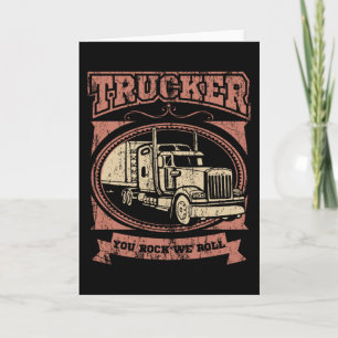 DU STEN VI ROLL Trucker Big Rig Lastbil Lastbil Kort