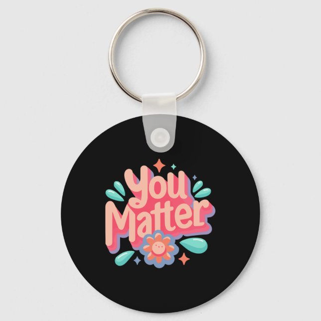 Du Sticker6 Nyckelring (Framsida)