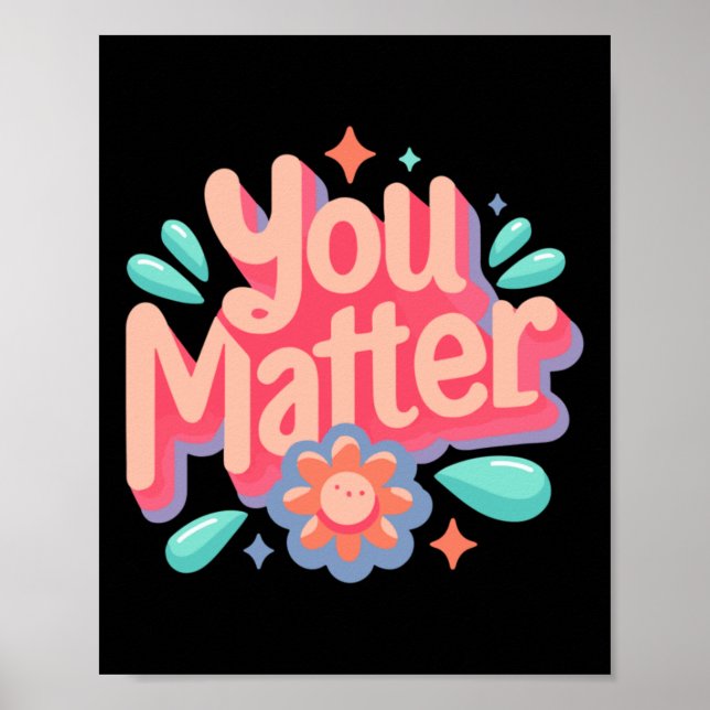 Du Sticker6 Poster (Framsidan)