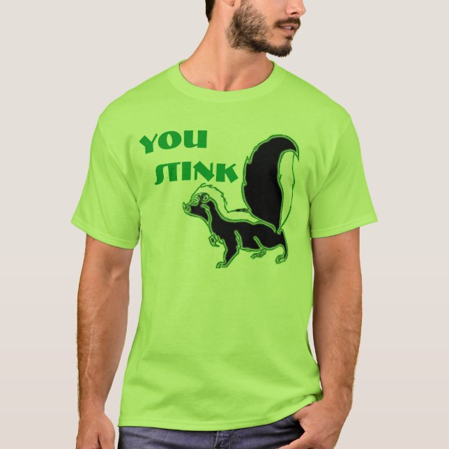 DU STINKER T-SHIRT (Framsida)