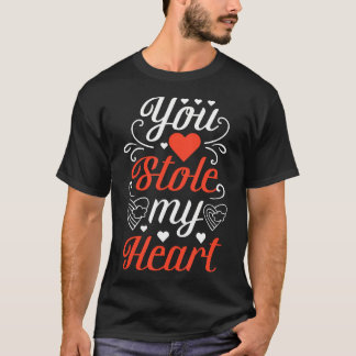Du Stjäl Mitt Hjärta 2025 Design För Att Uttrycka  T Shirt