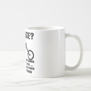 Du stoppar inte att rida, när du får gammal dig kaffemugg