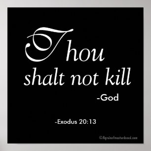 Du stoppar inte Döda Poster