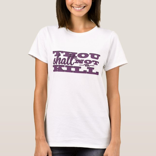 Du stoppar inte Döda T-shirt (Framsida)