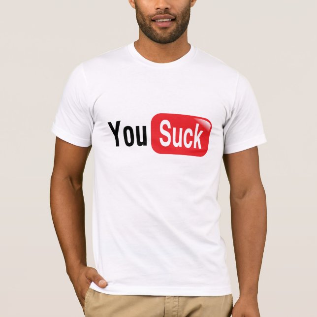 Du suger t-shirt (Framsida)