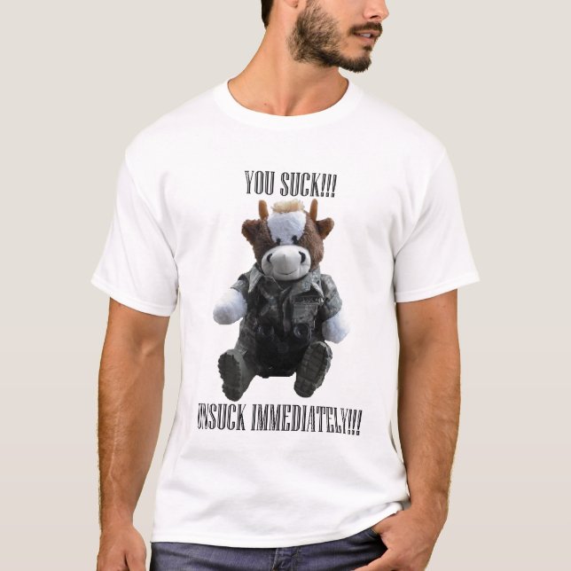 Du suger, unsuck omgående tröja (Framsida)