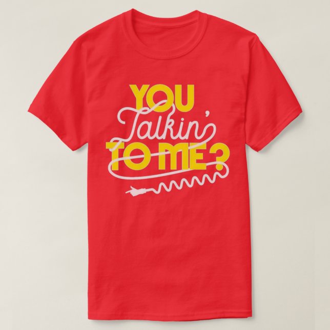 Du Talkinx27 till mig Taxi-drivrutinsoffert T Shirt (Design framsida)