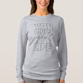 Du tände mitt liv t shirt