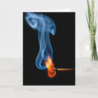 Du tänder mig upp hälsningkort kort