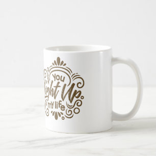 Du tänder mitt liv kaffemugg