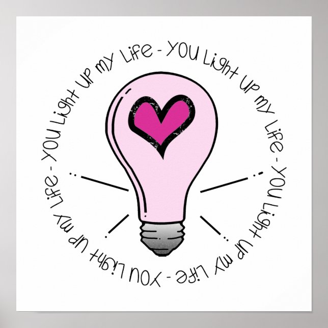 Du tänder mitt liv poster (Framsidan)