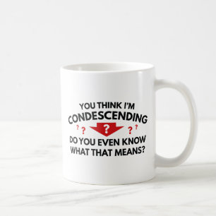 Du Tänka jag nedvärderar Kaffemugg