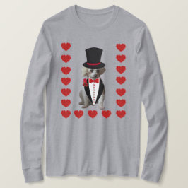 Du tänker på Pudel Dam, TShirt med lång sleeve T Shirt