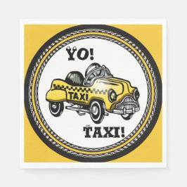 Du! Taxi! Kids Party Pappersservett