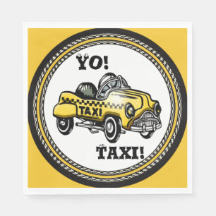 Du! Taxi! Kids Party Pappersservett