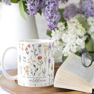 Du tillhör Wildblommor Kaffemugg