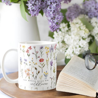 Du tillhör Wildblommor Kaffemugg