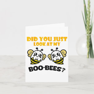 Du tittade bara på mina Boo Bees C. Kort