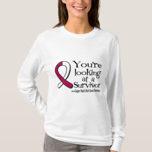 Du tittar en Head nackecanceröverlevande T-shirt