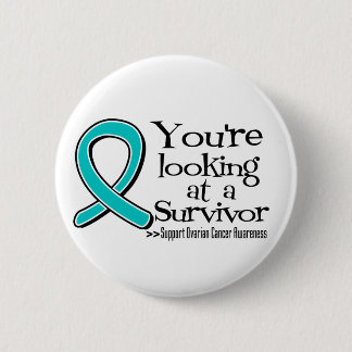 Du Tittar på en äggstockscancer Survivor Knapp