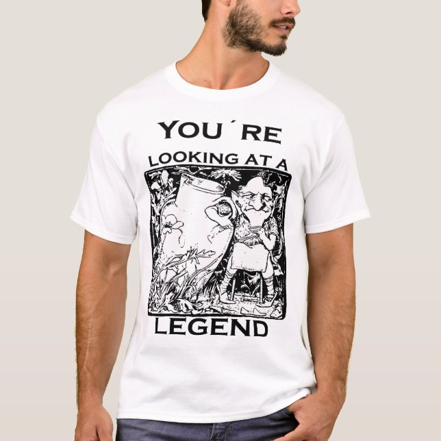 Du Tittar På En Legend St Patricks Day  T Shirt (Framsida)