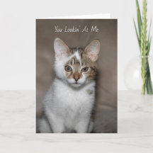 Du tittar på mitt hälsningskort