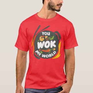 Du tog med mig i World Wok Asian Cooking T Shirt