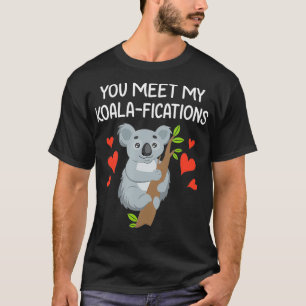 Du träffade min Koalifications-gåva till honom Hen T Shirt